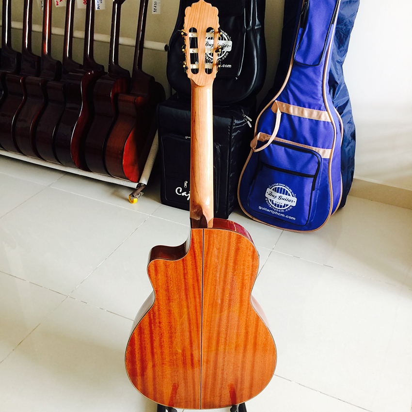 Đàn guitar classic DC350JX Duy Guitar Store dáng khuyết có EQ MET B12 âm thanh tốt chất lượng cao