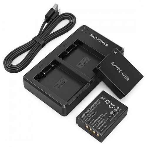 Pin Sạc RAVPower LP-E12 Cho Canon EOS M10, EOS M6, EOS M50, EOS M100, EOS M200, EOS 100D, EOS 200D, EOS 250D