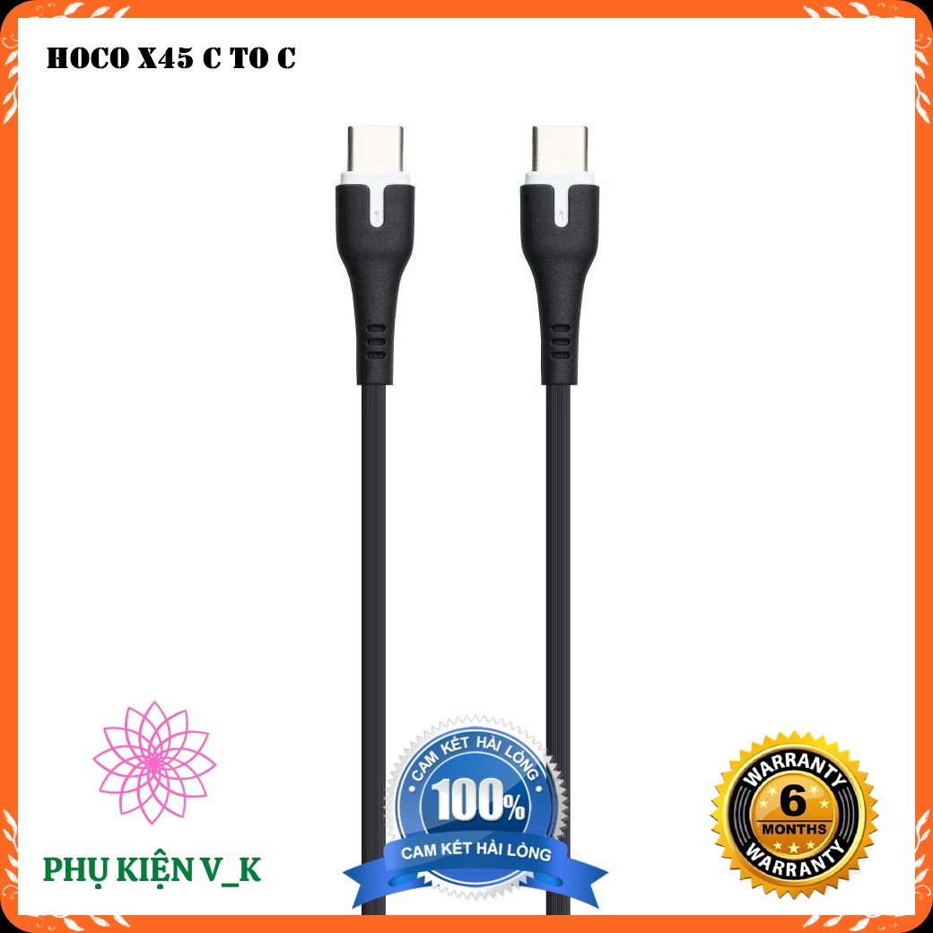 (Giá Hủy Diệt) Cáp Sạc Nhanh Type C to Type C 60W- Hàng Chính Hãng