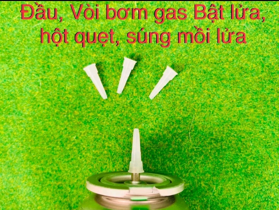 10 Đầu chuyển đổi bơm gas bật lửa bằng bình gas du lịch