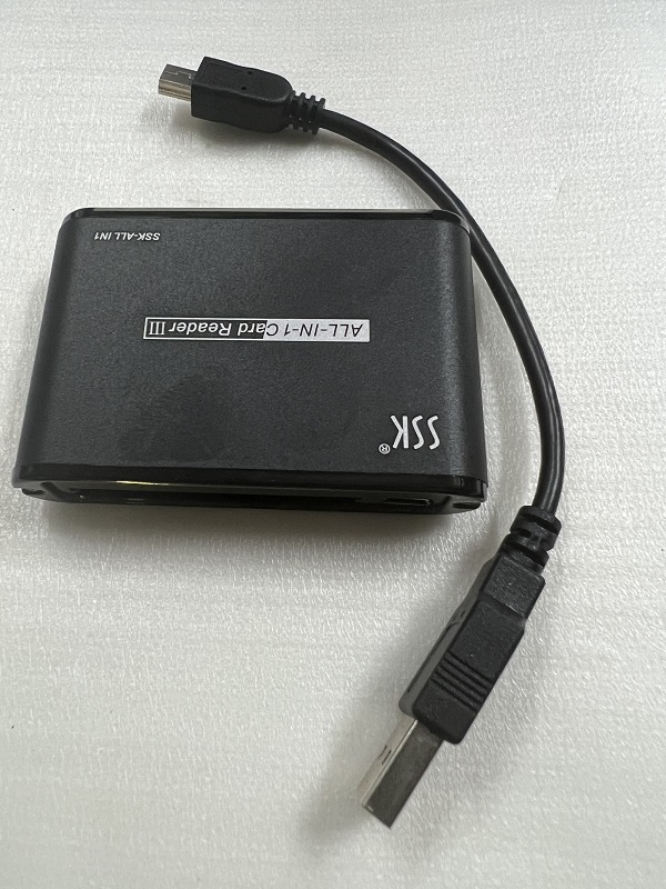 Đầu đọc thẻ đa năng SSK All In 1 Card Reader III