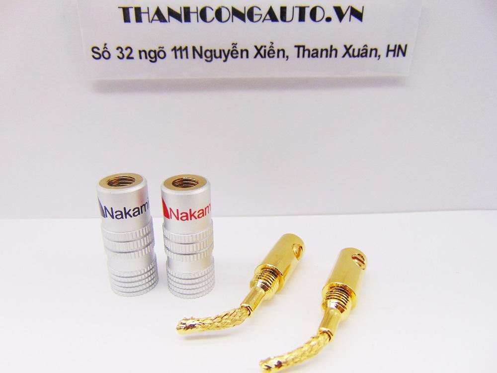 08 Jack loa mỏ chim dạng mềm Nakamichi (4 cặp)