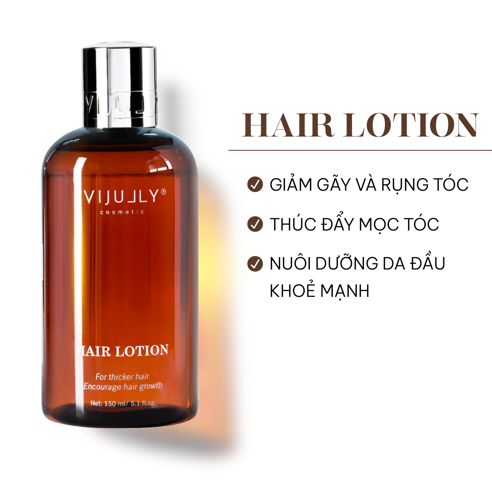 Xịt Bưởi Mọc Tóc Vi Jully, Làm Dày và Dài Tóc Nhanh 150ML