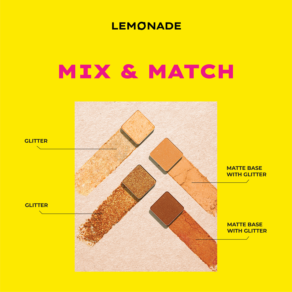 [Quà tặng + voucher]  Bảng phấn mắt Lemonade Aesthetic Eyeshadow Palette 20.8g