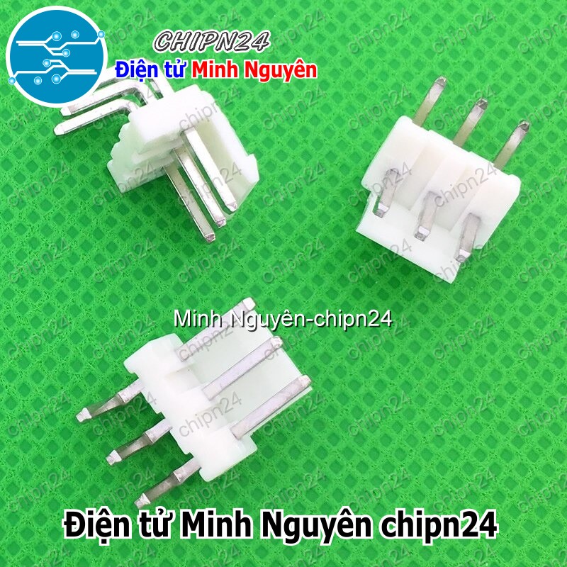 (F309) Header VH3.96 Đực Cong (2P/3P/4P/5P/6P/7P/8P/9P/10P/11P/12P 3.96 3.96MM) - [Chọn Loại] - HHH.00230