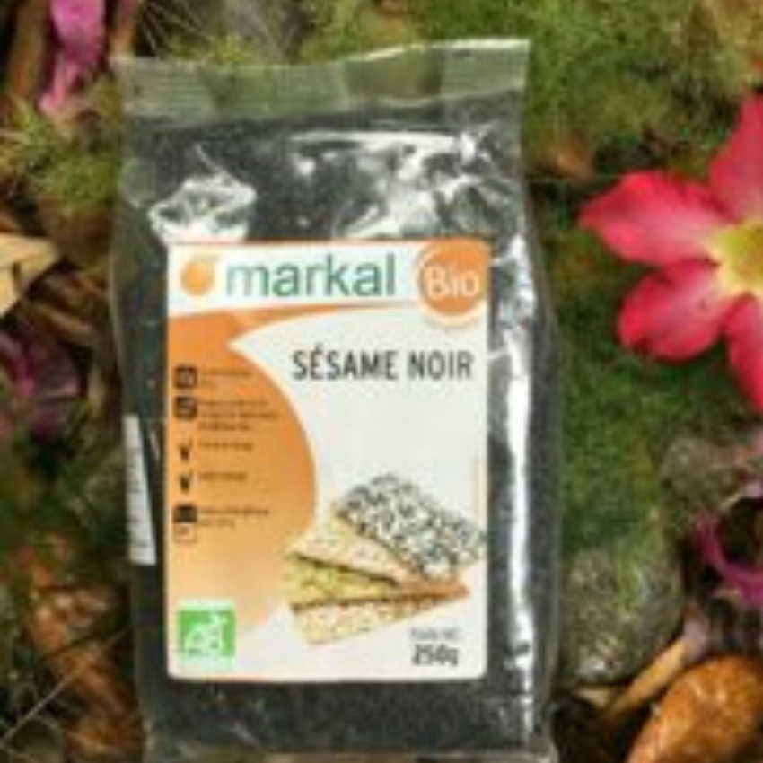 [HCM]Hạt mè đen hữu cơ Markal 250g