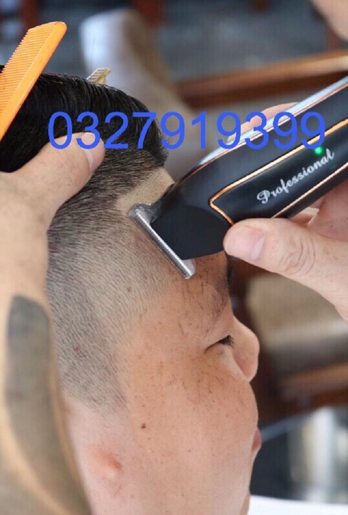 Phaeton Tông đơ cạo viền cao cấp Barber PHAETON NO 1 - Động cơ Turbo 2 tốc độ, lưỡi thép không gỉ, pin lithium 1000mAh, thời gian sử dụng 45-60 phút, thiết kế hiện đại, bảo hành 3 tháng