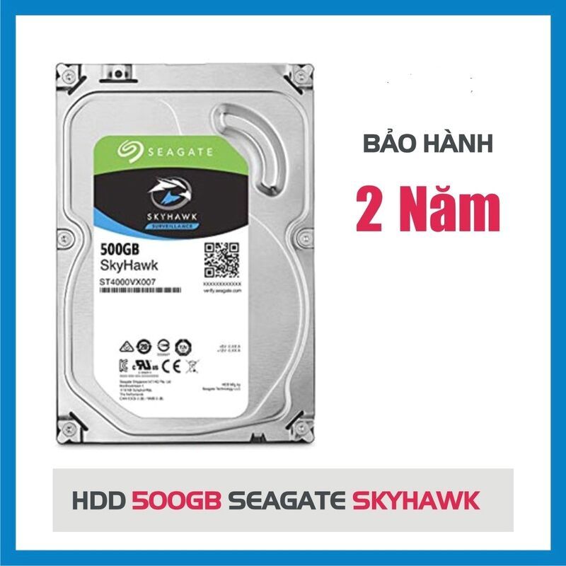 Ổ cứng hdd seagate 500gb skyhawk