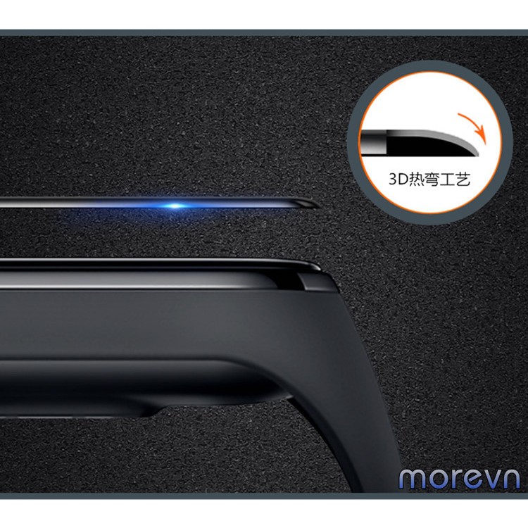 Miếng Dán Miband 4 3D Full Màn Viền Đen  Gor - Dán Dẻo Full Màn Mi Band 4 Gor