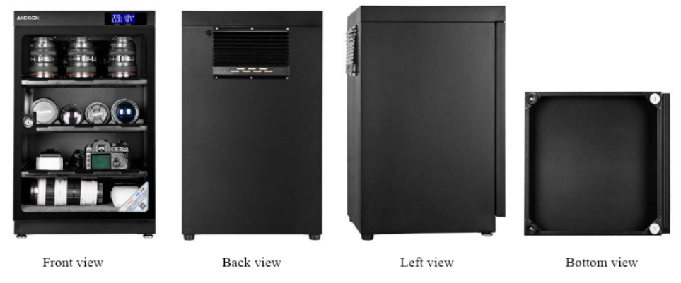 Tủ chống ẩm Andbon AD-80C(80 lít)