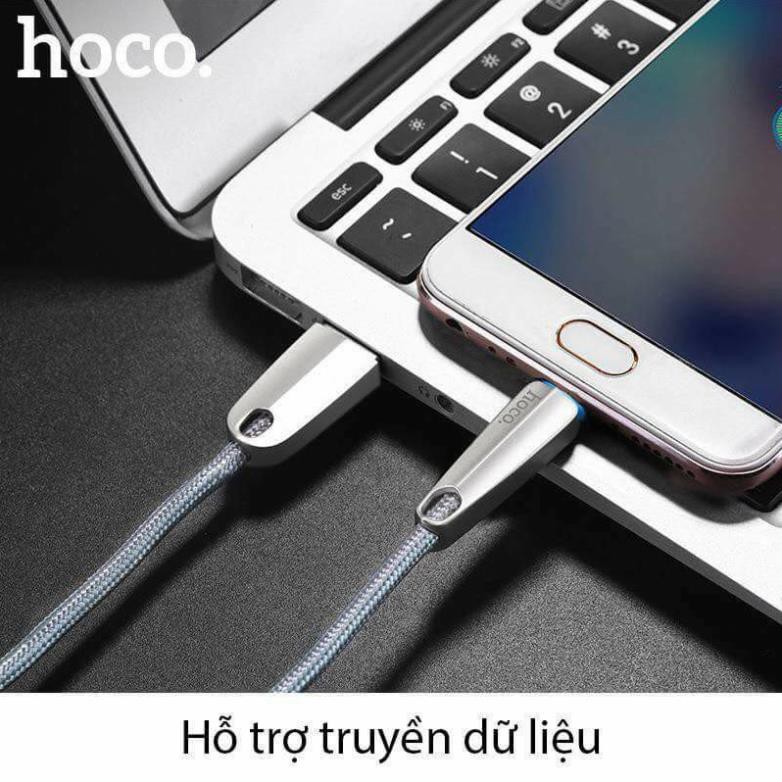 Dây Cáp Sạc Nhanh Tự Ngắt Iphone Hoco U35.