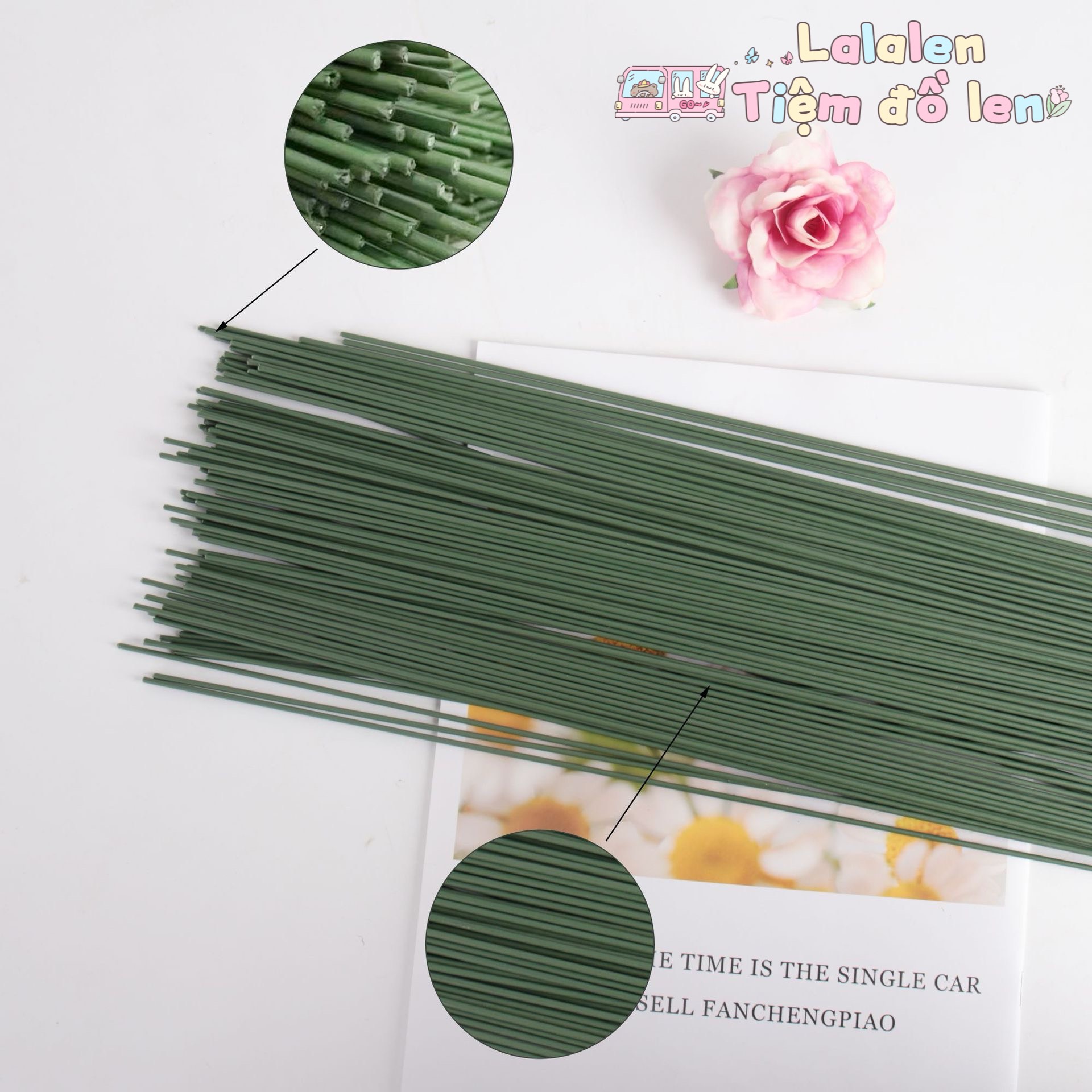 Kẽm Cành Làm Hoa Handmade (Có Nhiều Size)
