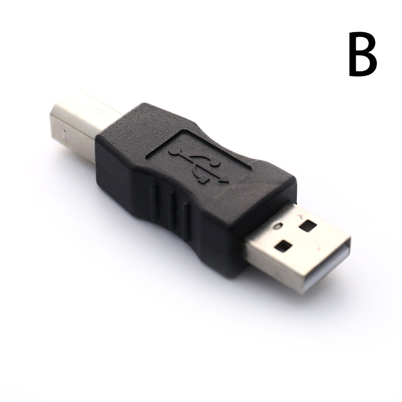 Ginni USB 2.0 type A Female to type B Male Printer Scanner Adapter Converter Connector