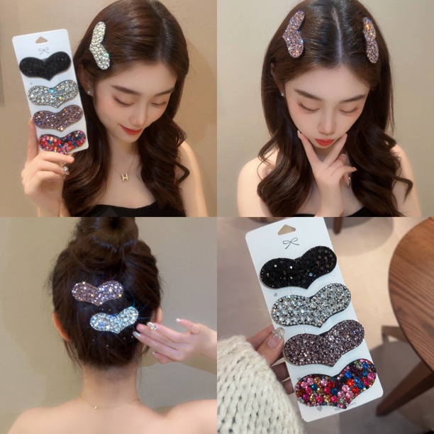 Kẹp Tóc Đính Đá Sang Trọng Cho Nữ