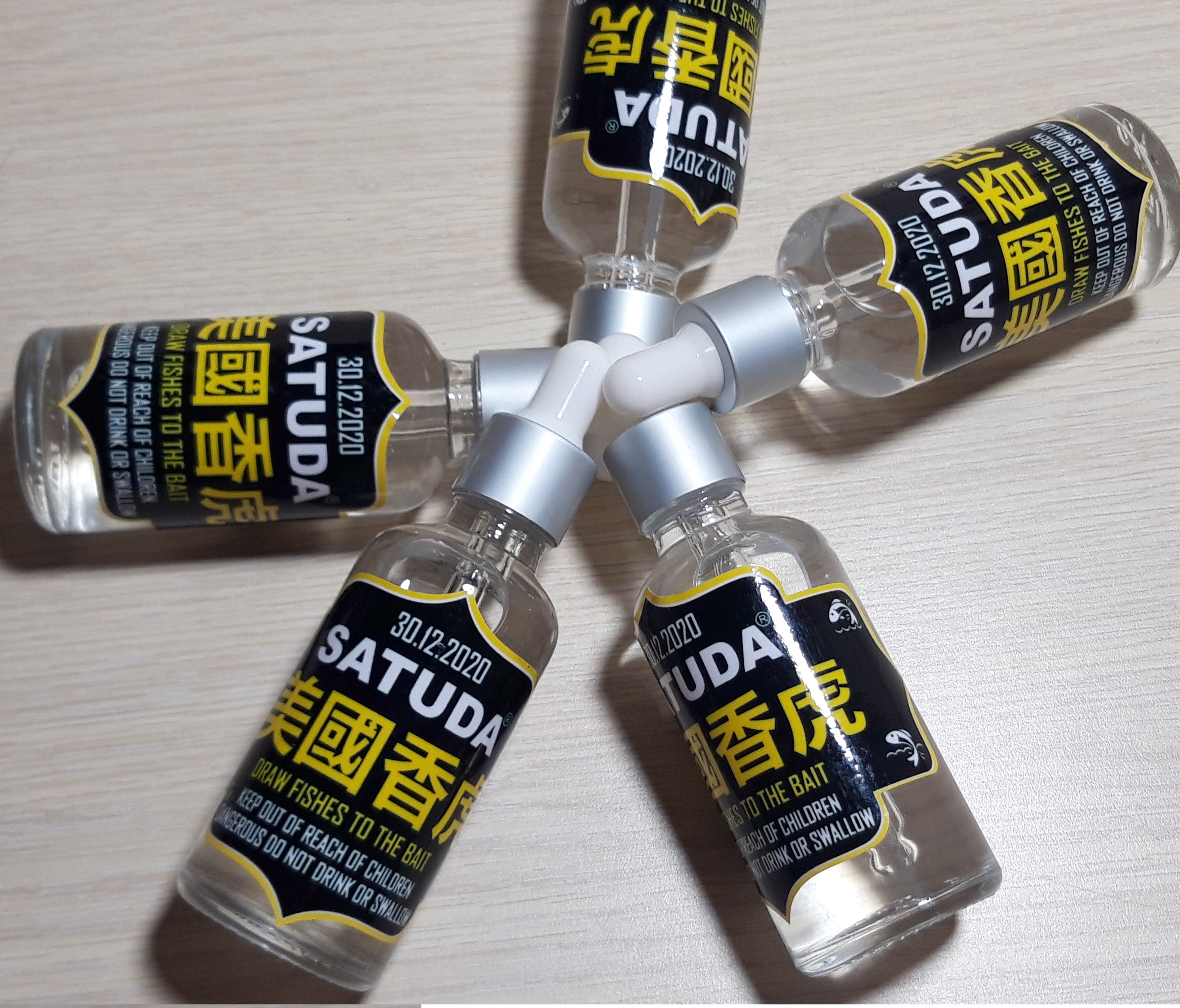 [SATUDA] Tinh dầu câu cá SATUDA (Hương Hổ / Sữa phô mai ).