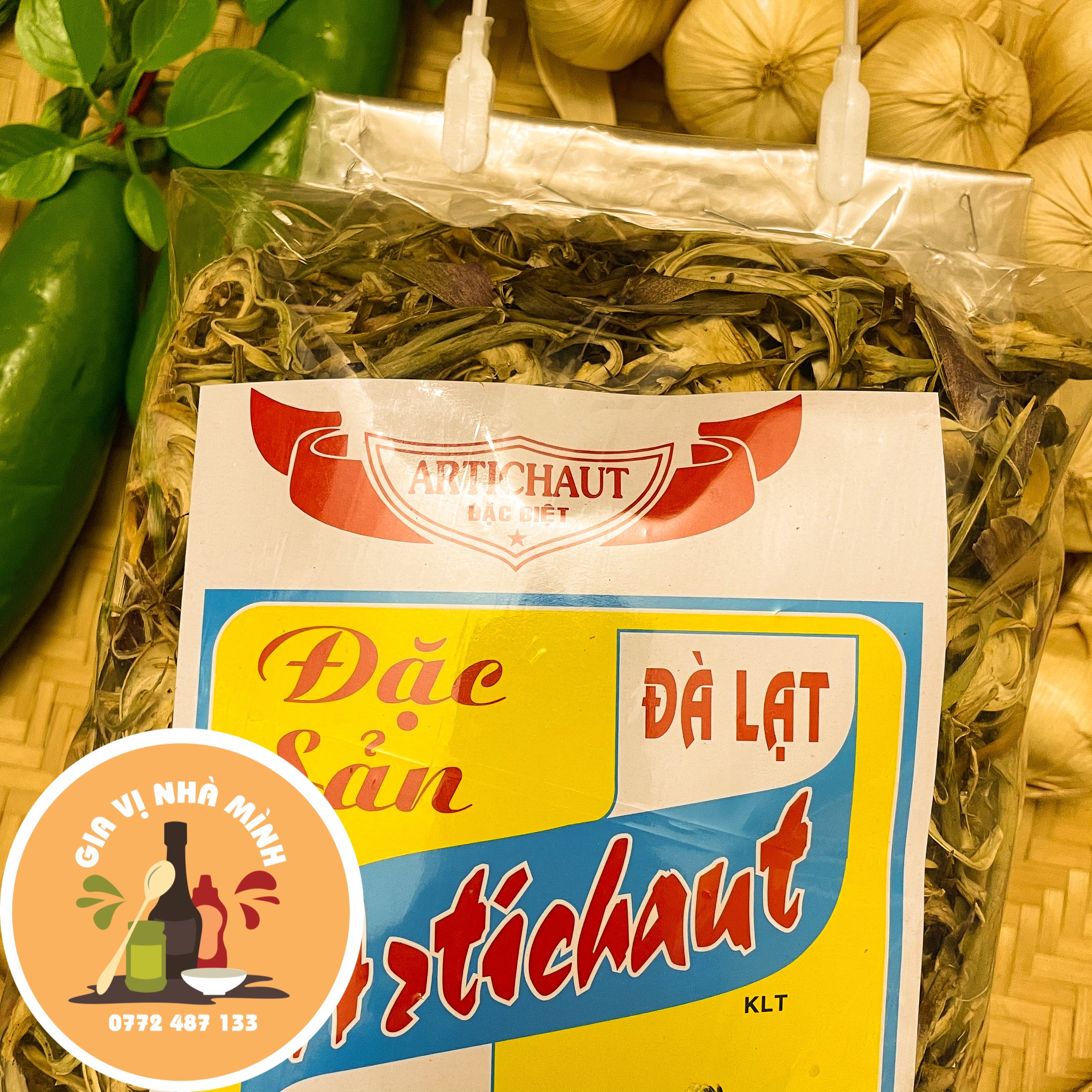 BÔNG ATISO KHÔ ĐÀ LẠT -100GR-500GR