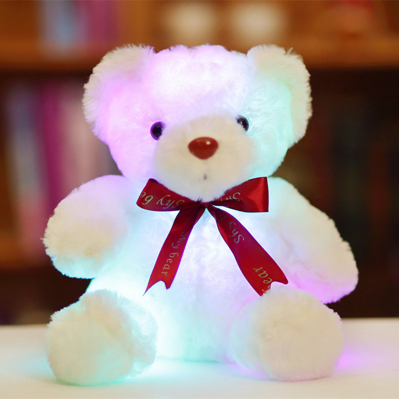 Animates Glow Plush  Doodle Glow-In-The-Dark Plush Bear