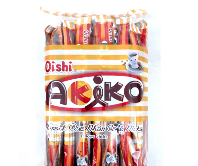 Bánh Snack Que Akiko Oishi Vị  Cà Phê 160g