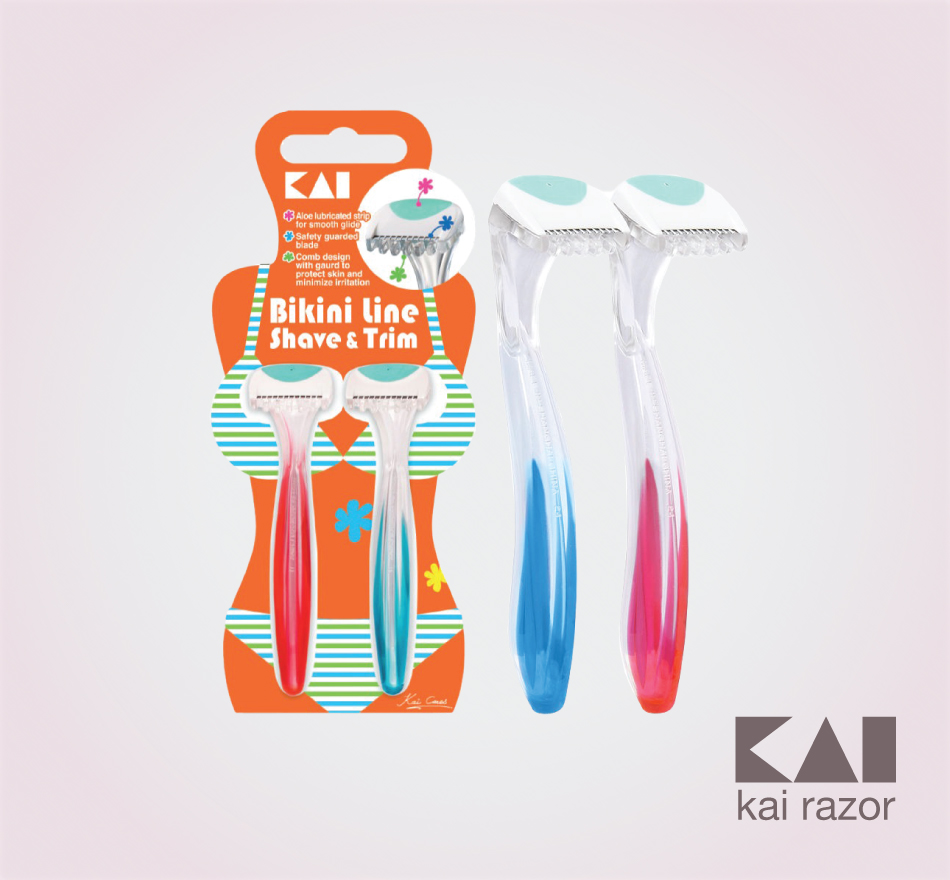 Dao Cạo Vùng Bikini KAI Bikini Line (Vỉ 2 Cây)
