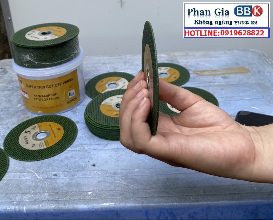 Đá Cắt Sắt, Thép 100mm SUPER chất lượng tốt