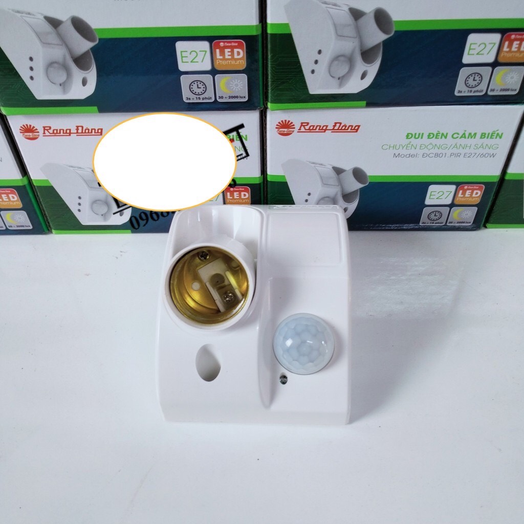 Đui Đèn Cảm Ứng Rạng Đông