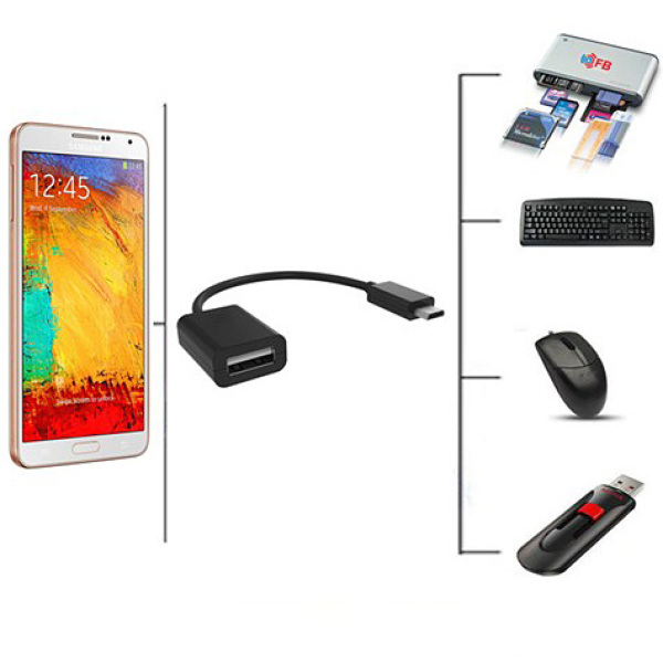 Bảng giá [HCM]Cáp micro USB OTG cho điện thoại và máy tính bảng-OTG1 Phong Vũ