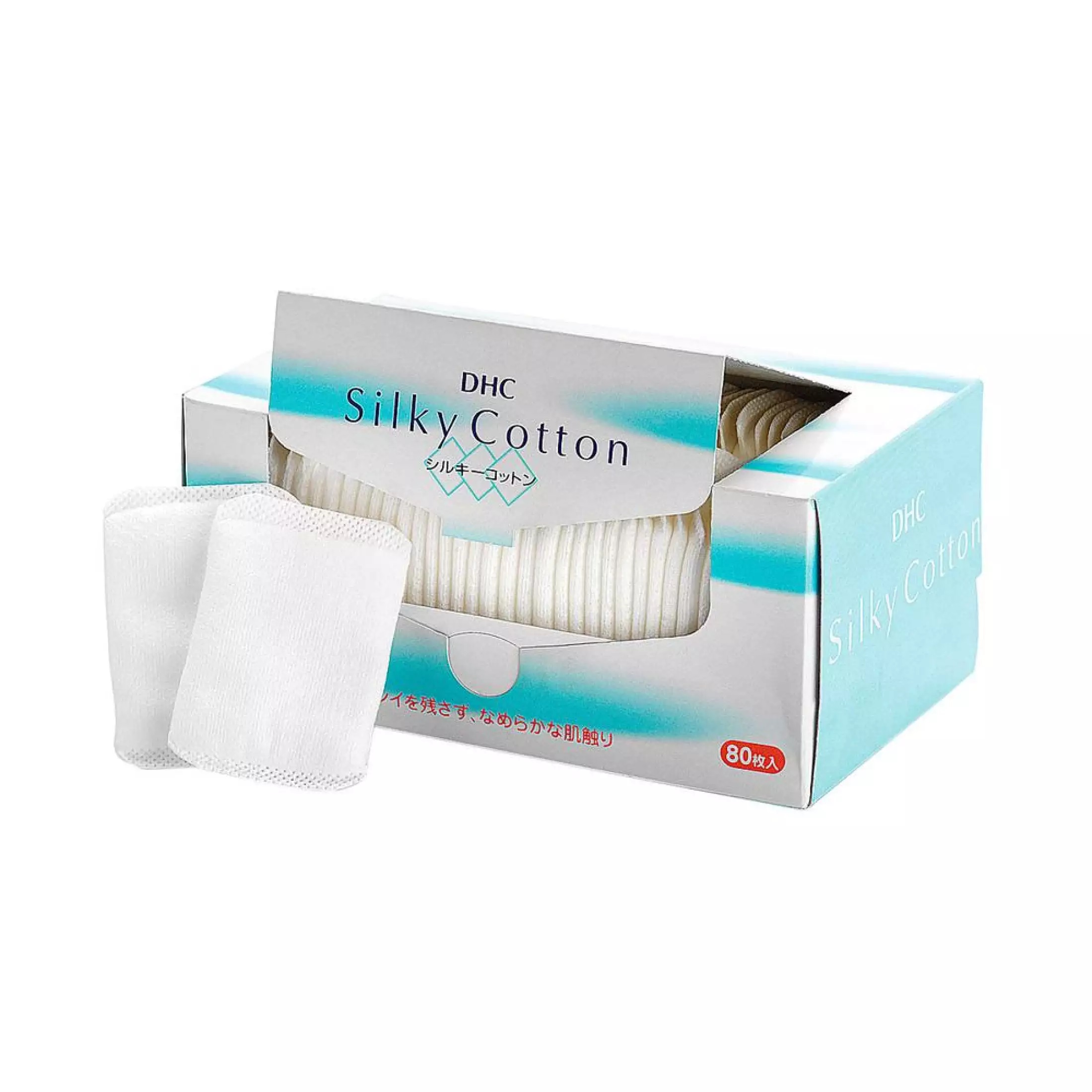 Bông tẩy trang DHC Silky Cotton 80pc