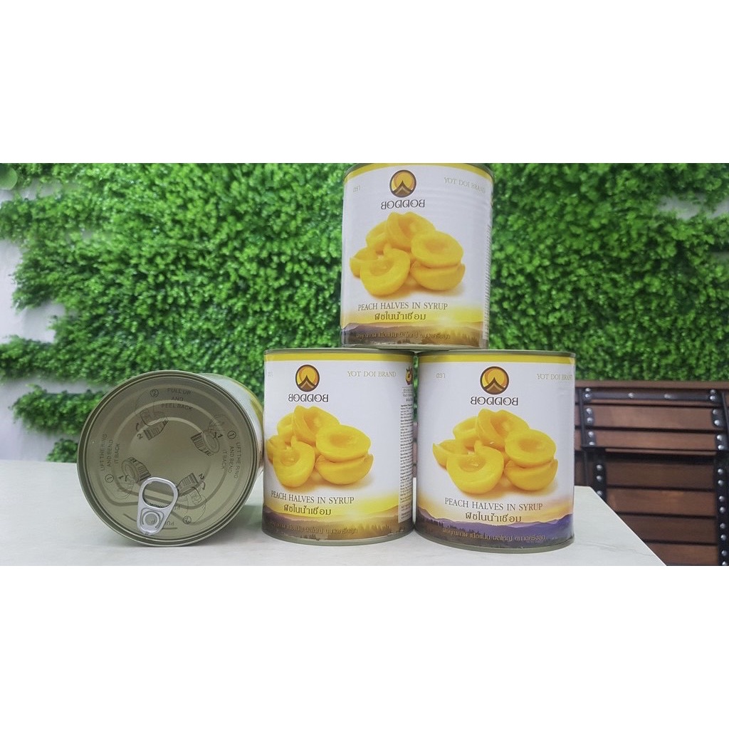 Đào Lon Ngâm Thái Lan 820g
