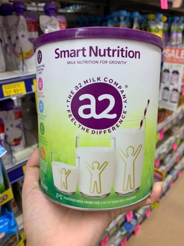 SỮA BỘT A2 SMART NUTRITION 750GR (4 -12 TUỔI)