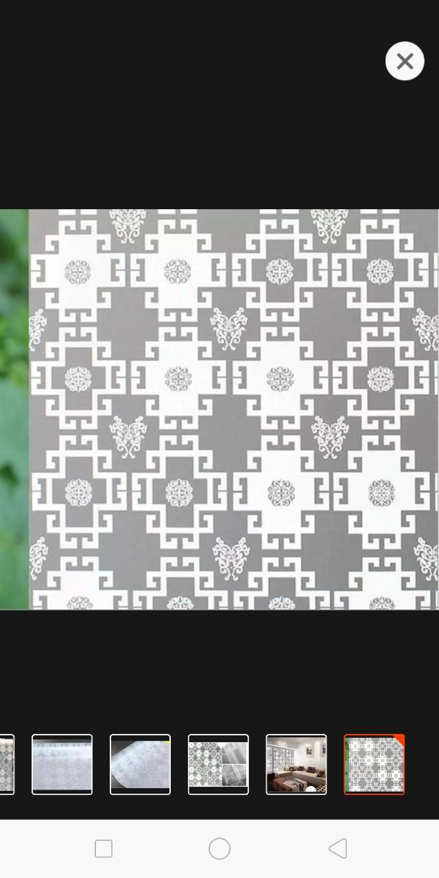 [HCM]Combo 5m decal giấy dán kính ô vuông (0.6mx5m).