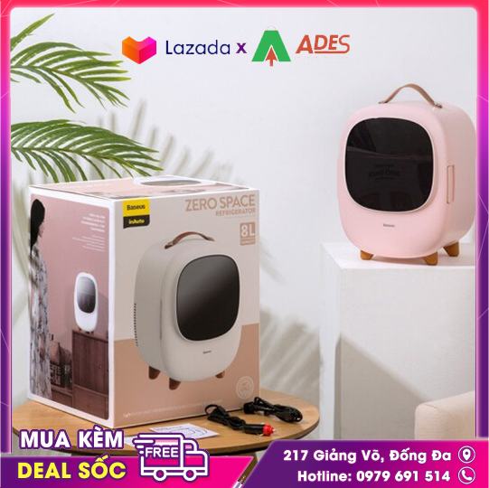 Tủ lạnh Mini Xiaomi Baseus 8L - Hàng Chính Hãng