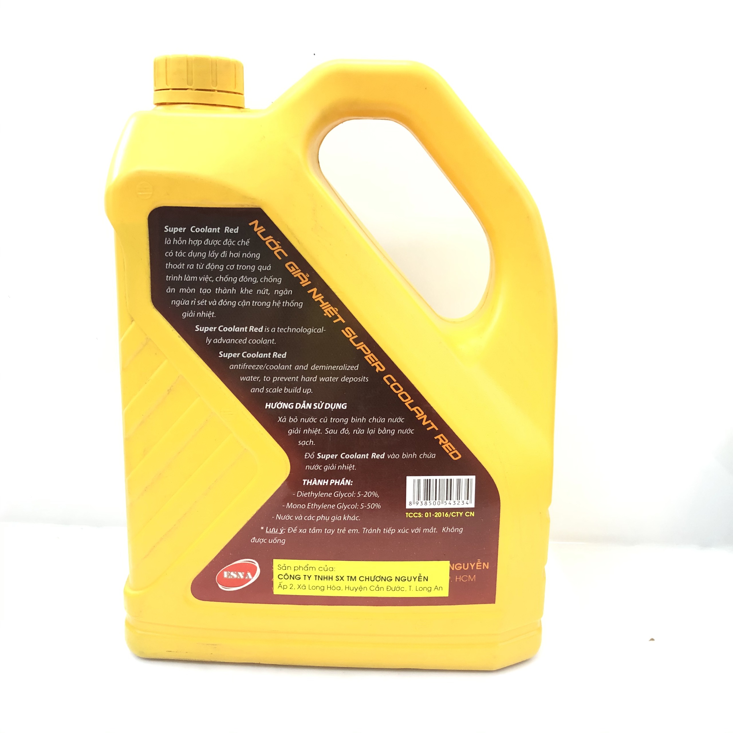 [HCM]ESNA SUPER COOLANT RED 4L Nước làm mát đỏ