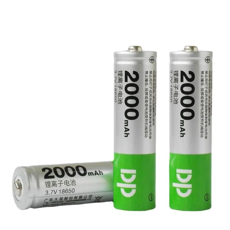 VỈ PIN SẠC DP-LI01 2000 MAH ( 18650 3.7V )