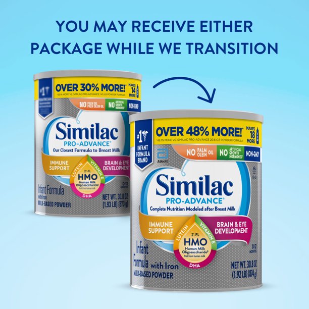 Similac pro-advance 874g mẫu mới 2022