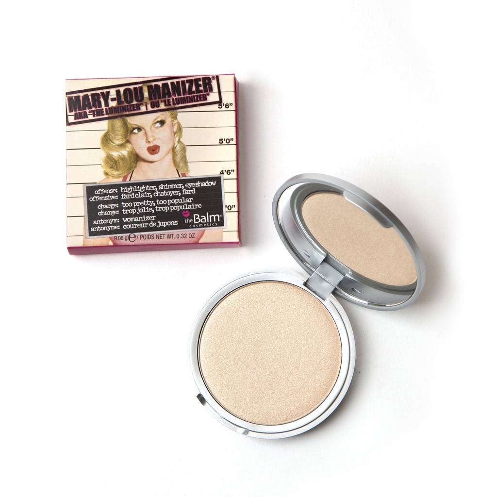 Phấn Bắt Sáng Highlight The Balm Marry Lou Manizer 9G
