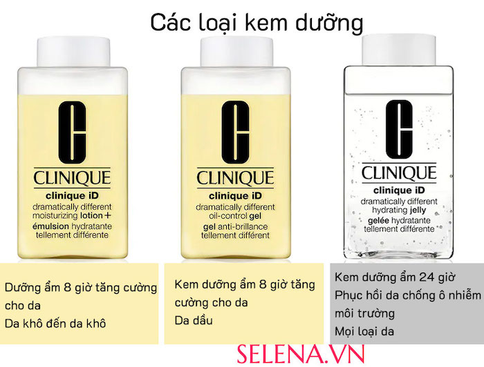 (Full 125ml) Kem dưỡng ẩm Clinique Dramatically Different Mosturizing Lotion/Gel/Jelly