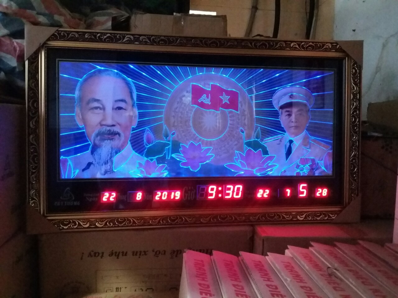 Lịch Vạn Niên - Tranh Đèn K630