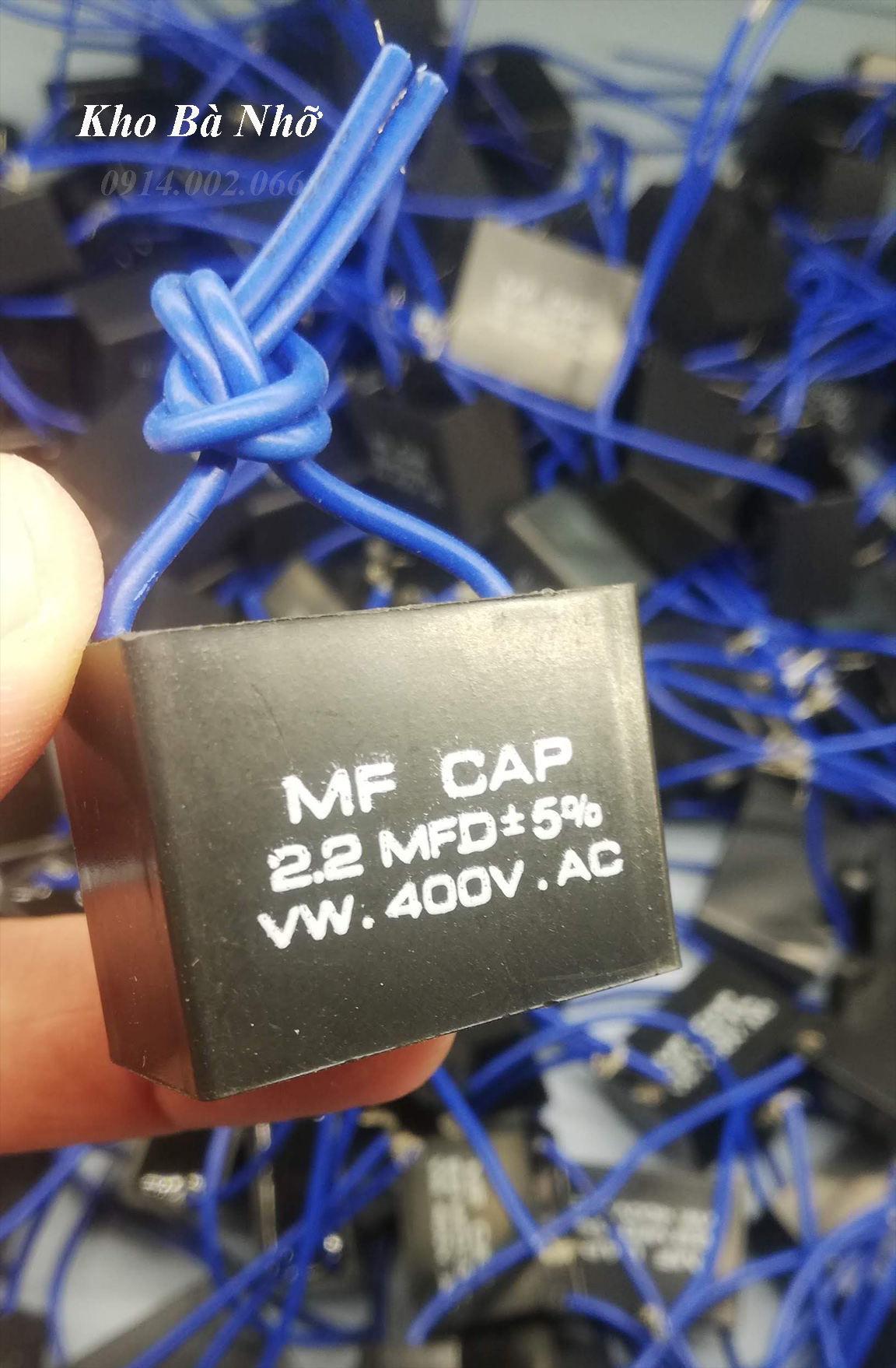 (2,2uf) Tụ quạt 2,2uf - CBB61 400VAC
