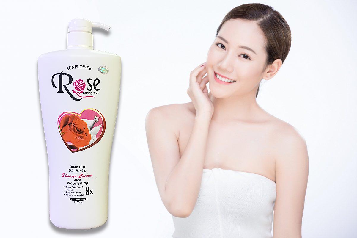 [HCM][ Combo 2 chai ] Sữa Tắm Dê Rose 9 x Cao Cấp