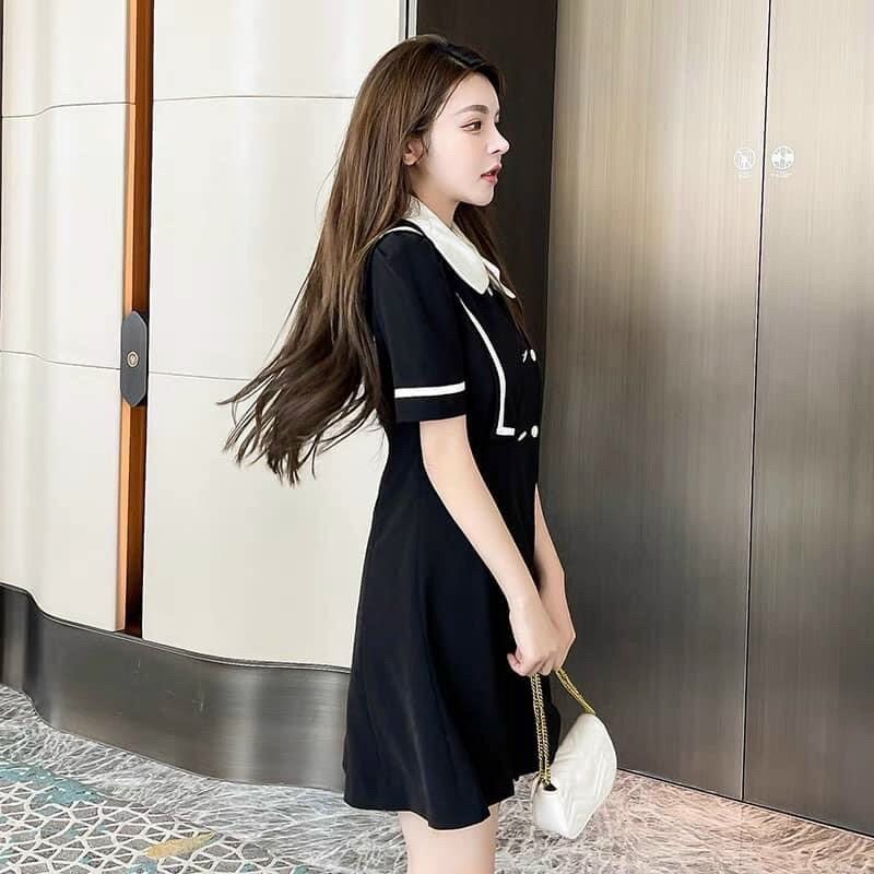 Đầm viền trắng Big size siêu xinh (60-90 ký)