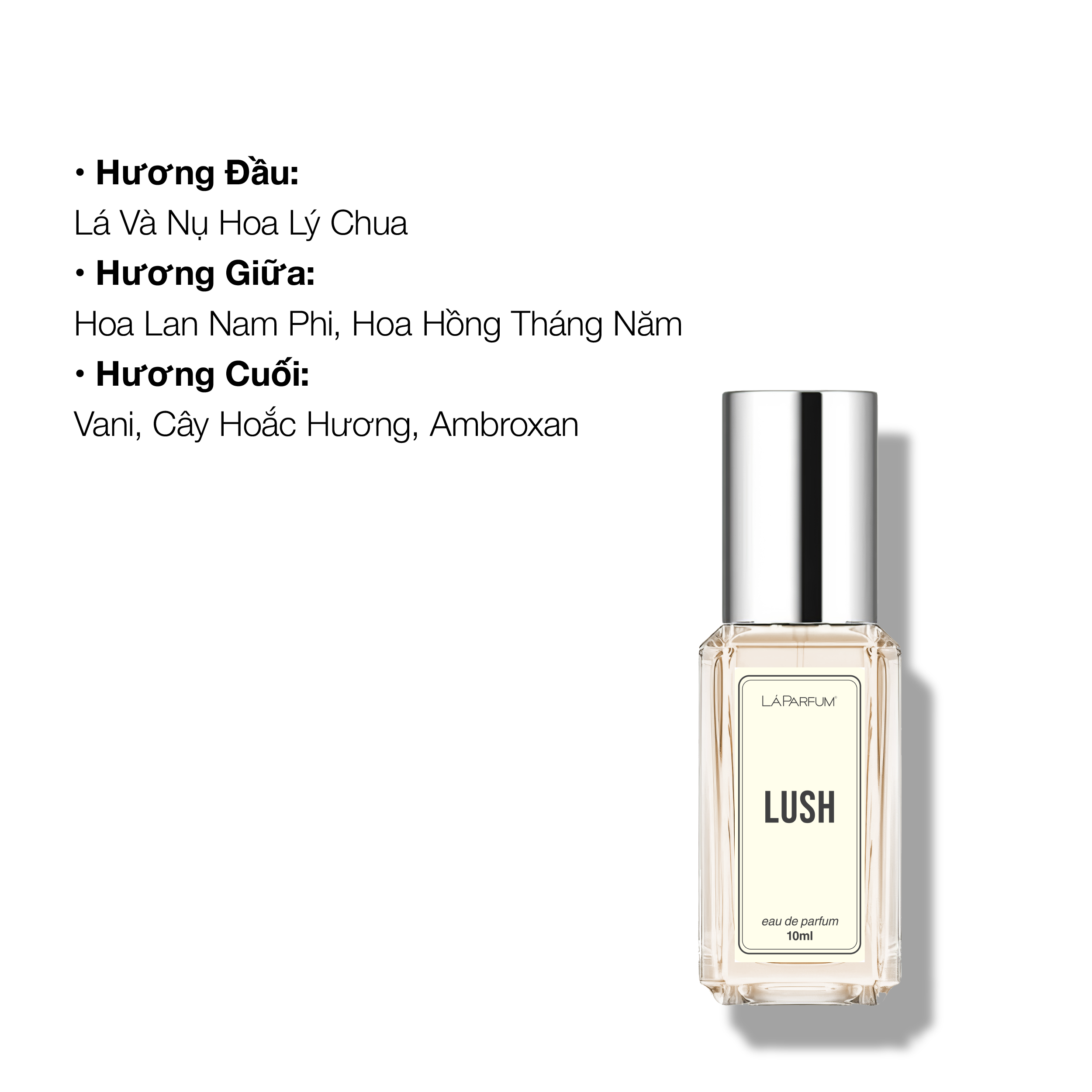 Nước hoa LÁ PARFUM Lush 10ml