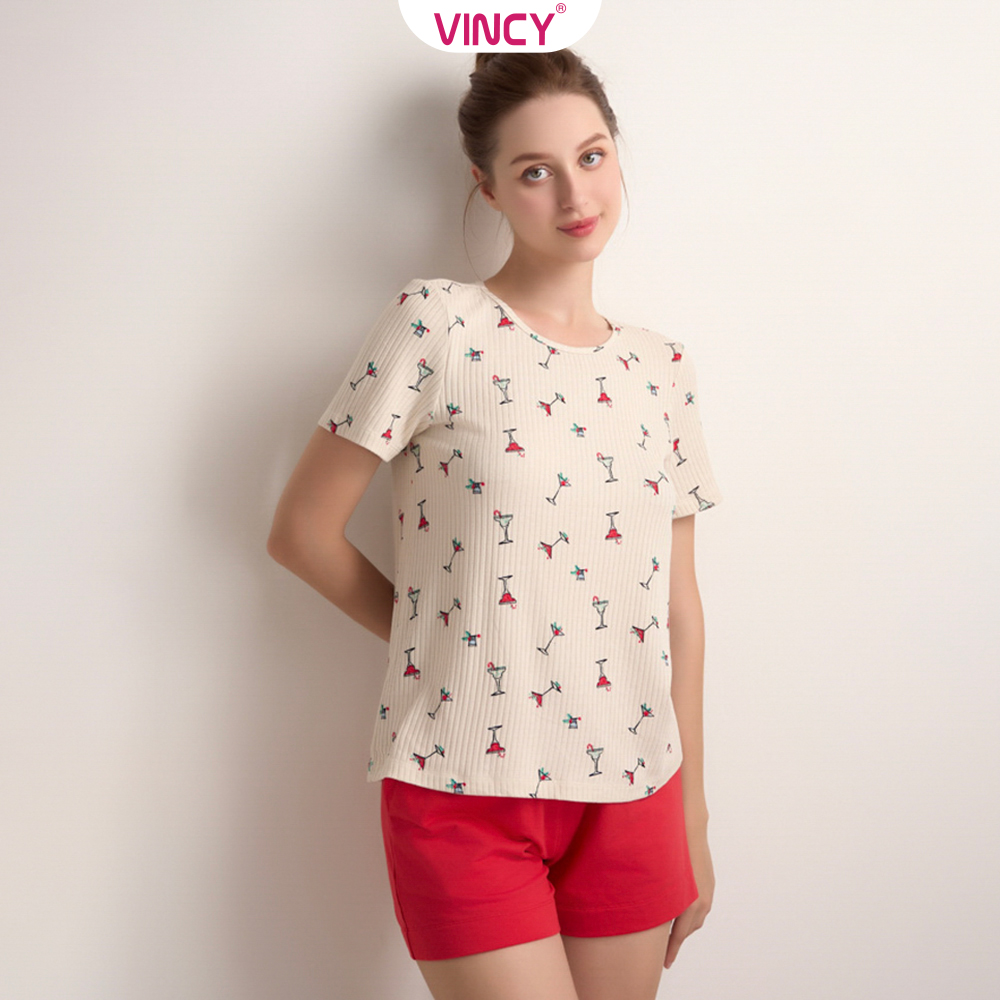 Bộ đồ short thun nữ vincy bst120w31