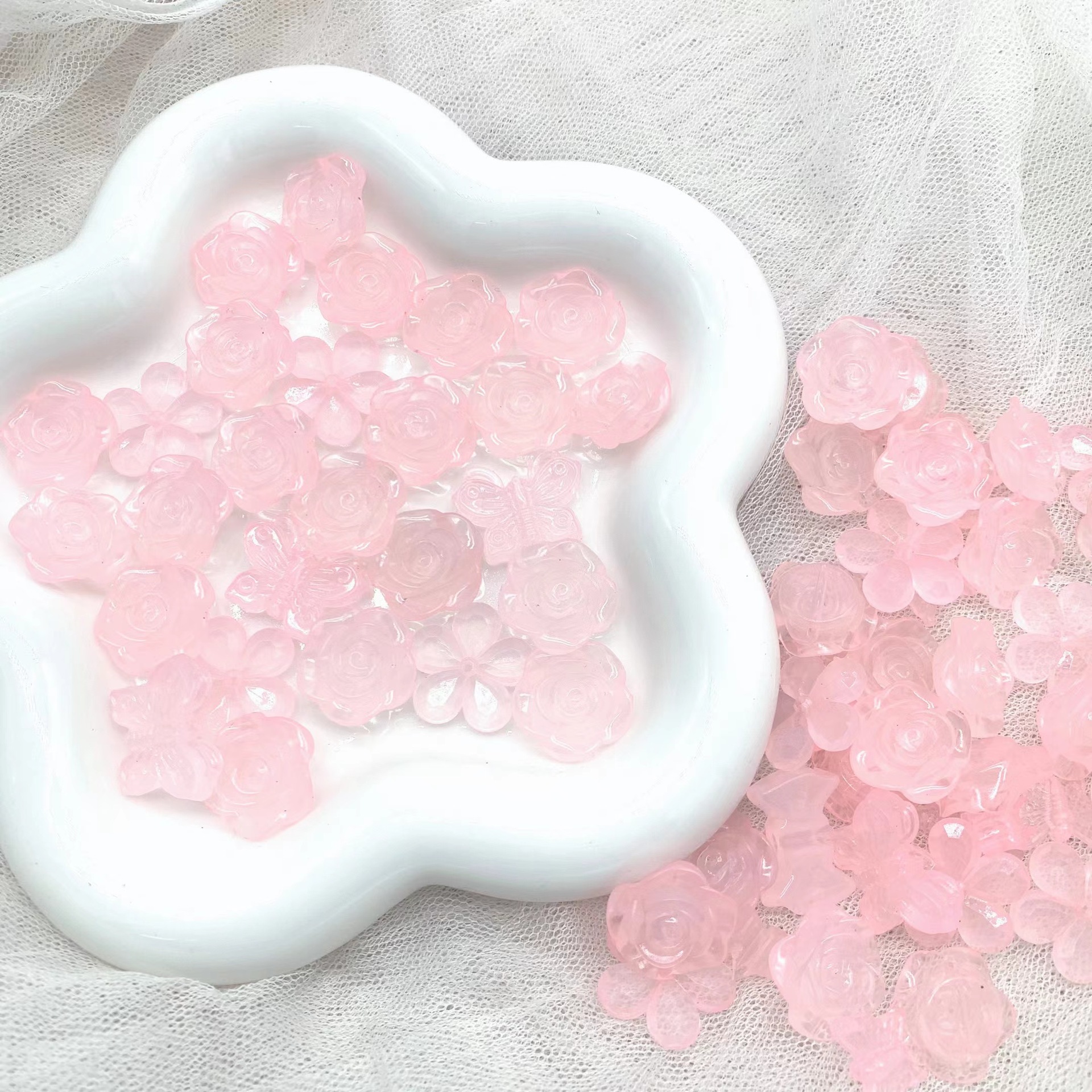 túi 20g charm HOA trang trí DIY Toploader ốp lưng