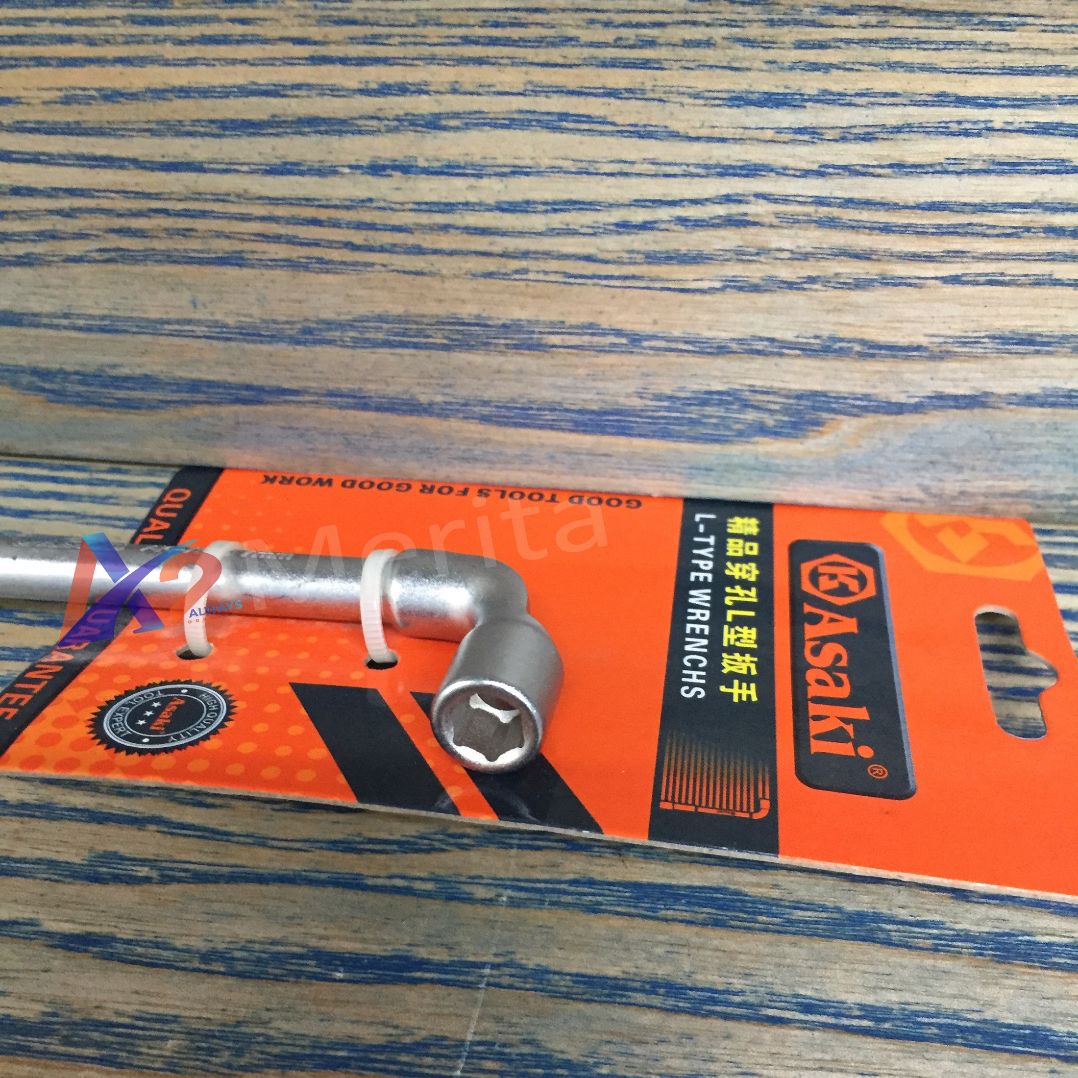 Điếu chữ L 7mm Asaki AK-7552