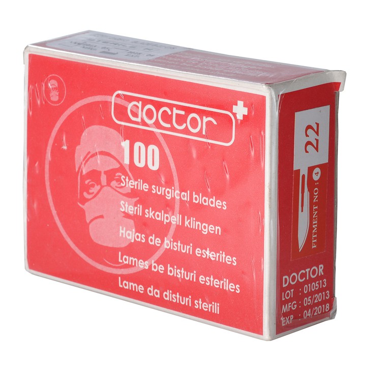 [HCM]Lưỡi dao mổ số 22 hộp 100 cái