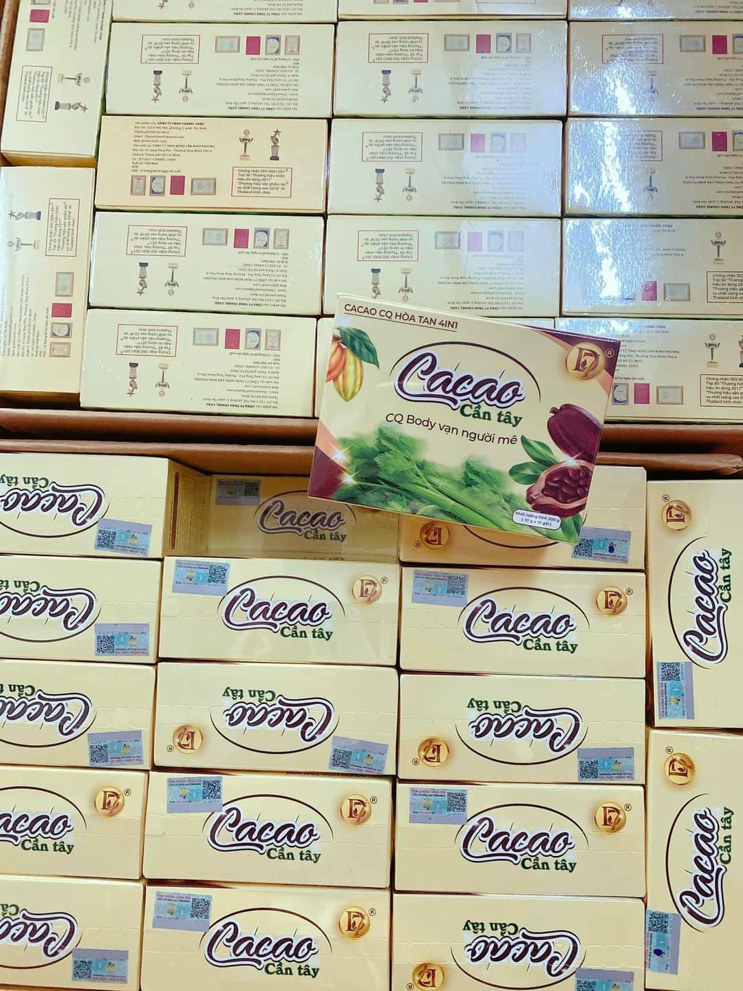 [HCM]GIẢM CÂN CACAO CẦN TÂY CQ SLIM (SIÊU PHẨM HÀNG MỚI)