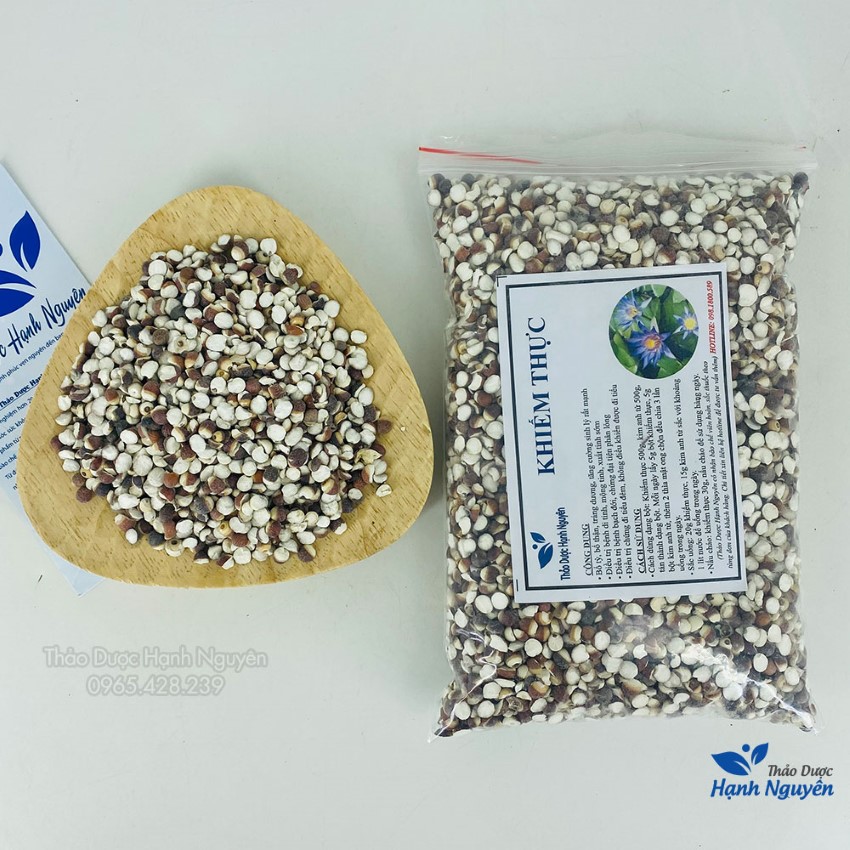 Khiếm thực khô 1kg, hạt khiếm thật, hỗ trợ bổ can thận, mạnh gân cốt, tăng cường sinh lý nam