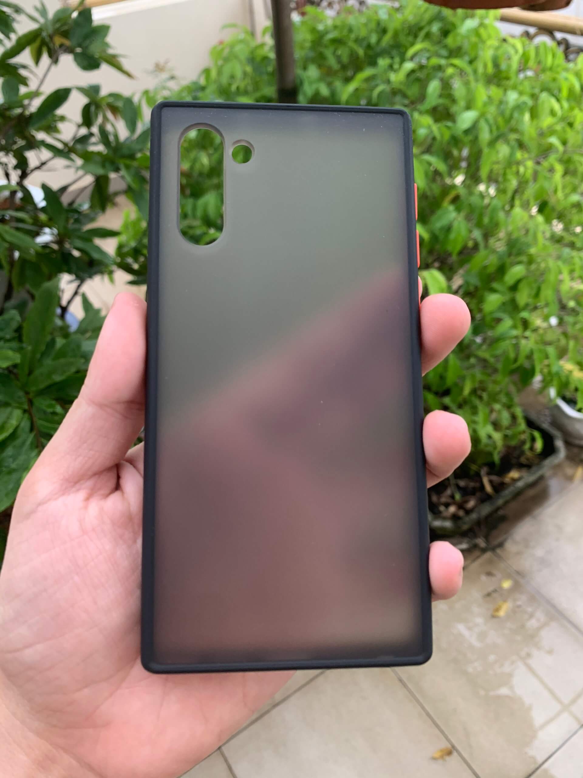 Ốp lưng Samsung S8/ S9/ S10/ S20/ Note8/ Note9/ Note10/Note20 mặt lưng mờ,viền silicone