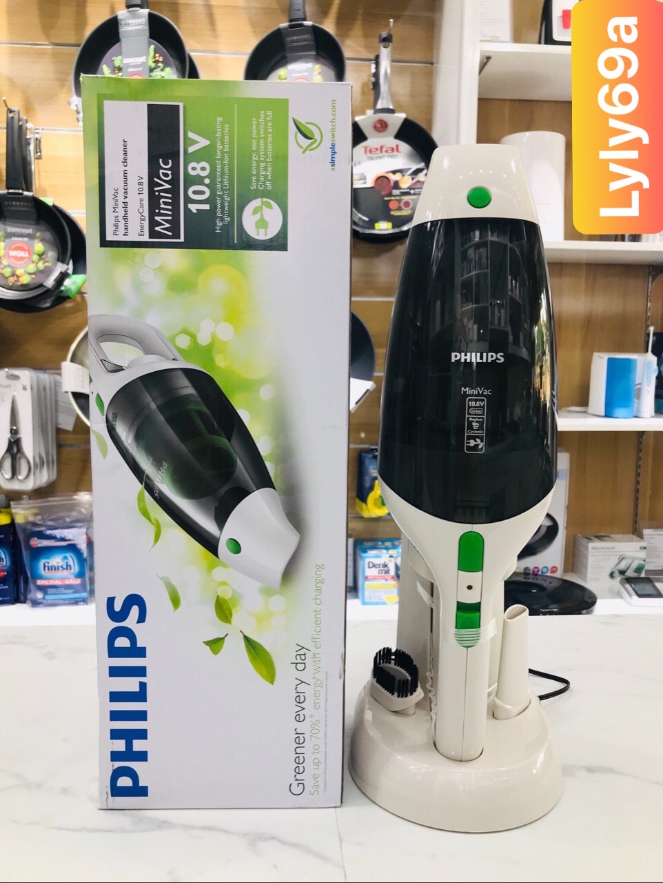 Máy Hút Bụi Cầm Tay Philips FC6148/01[ Nhập khẩu Đức]