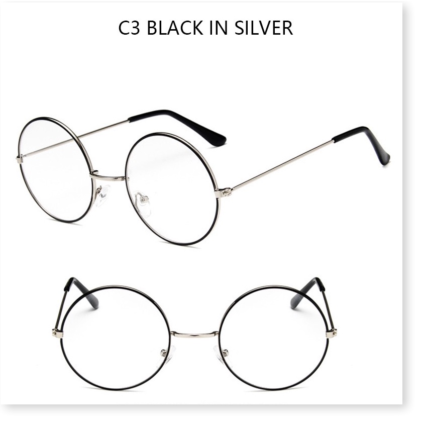 ( HÀNG có sẵn ) mắt kính tròn hóa trang Harry Potter